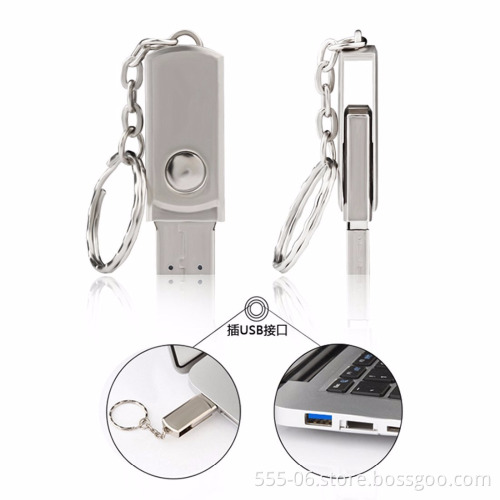 Metal Swivel 32gb USB Pendrive Flash Drive